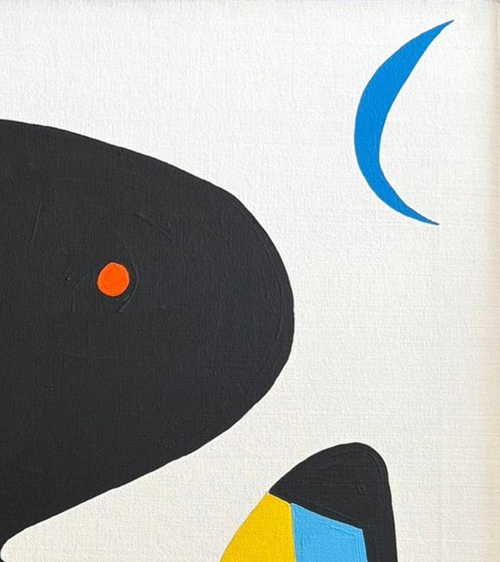 Composición, Zeitgenössische Kunst, Abstrakte Malerei, 21. Jahrhundert (Blau), Abstract Painting, von Enrique Pichardo