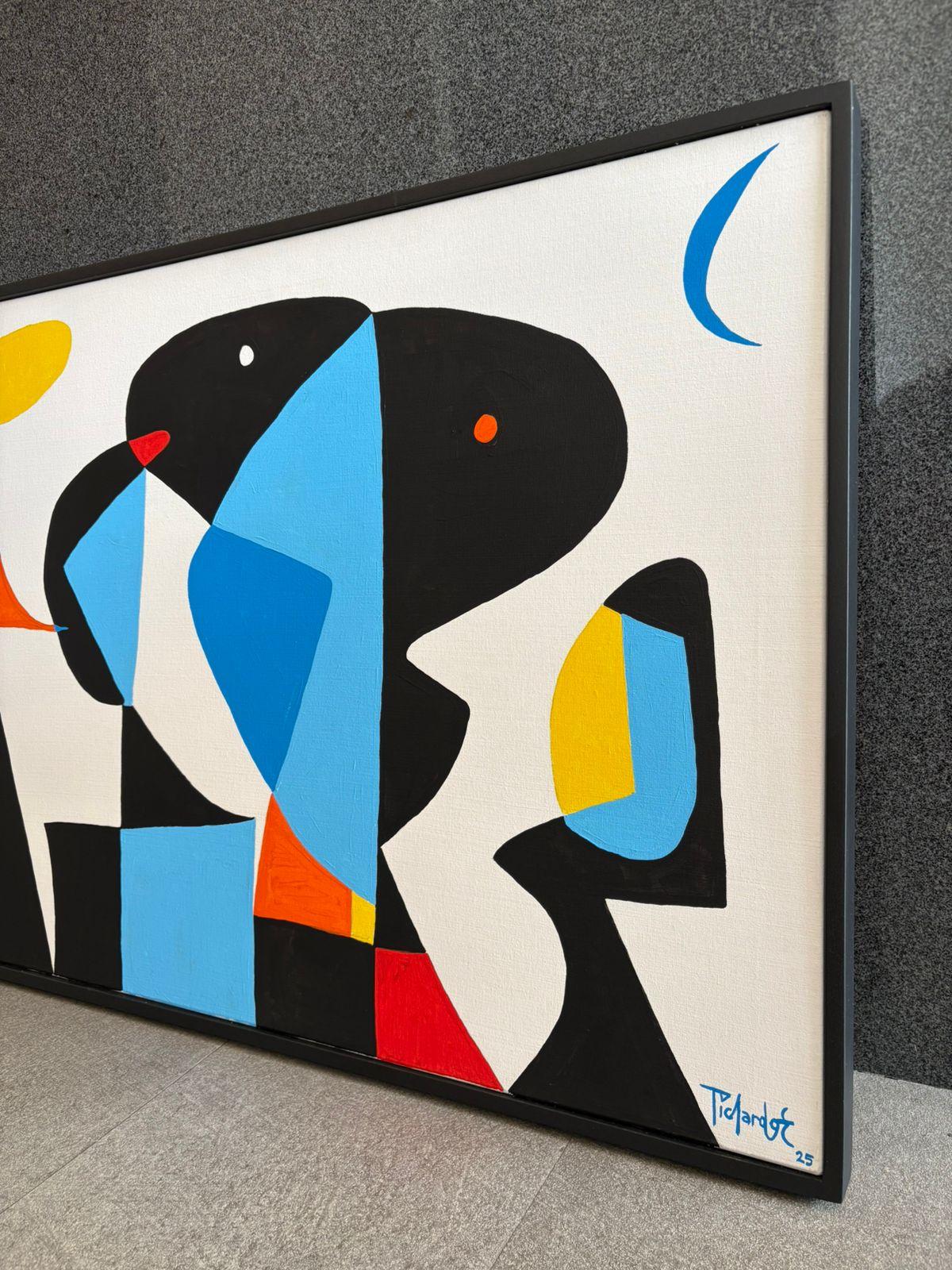 Composición, Zeitgenössische Kunst, Abstrakte Malerei, 21. Jahrhundert im Angebot 5