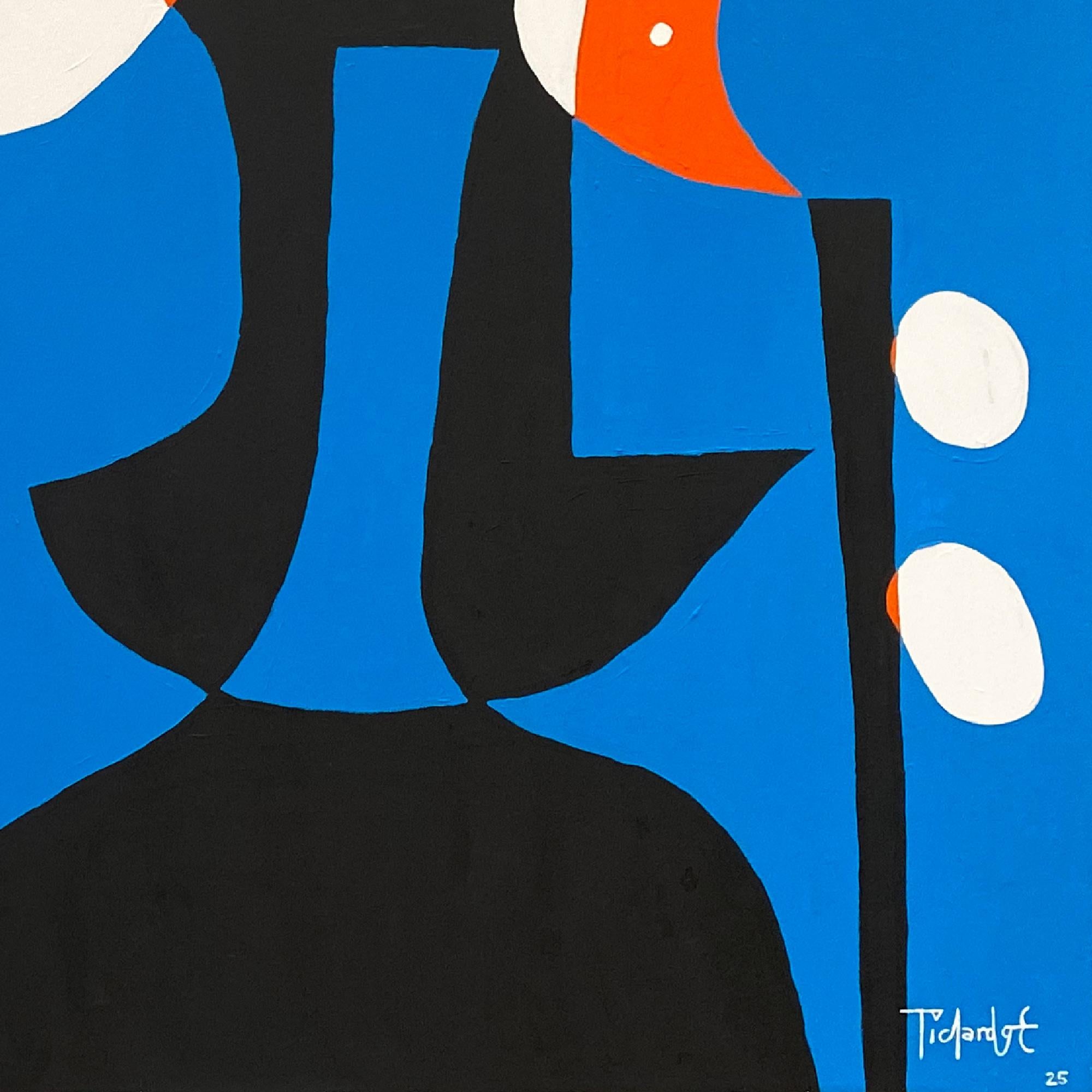 Composición en 4 Colores, Contemporary Art, Abstract Painting, 21st Century For Sale 1