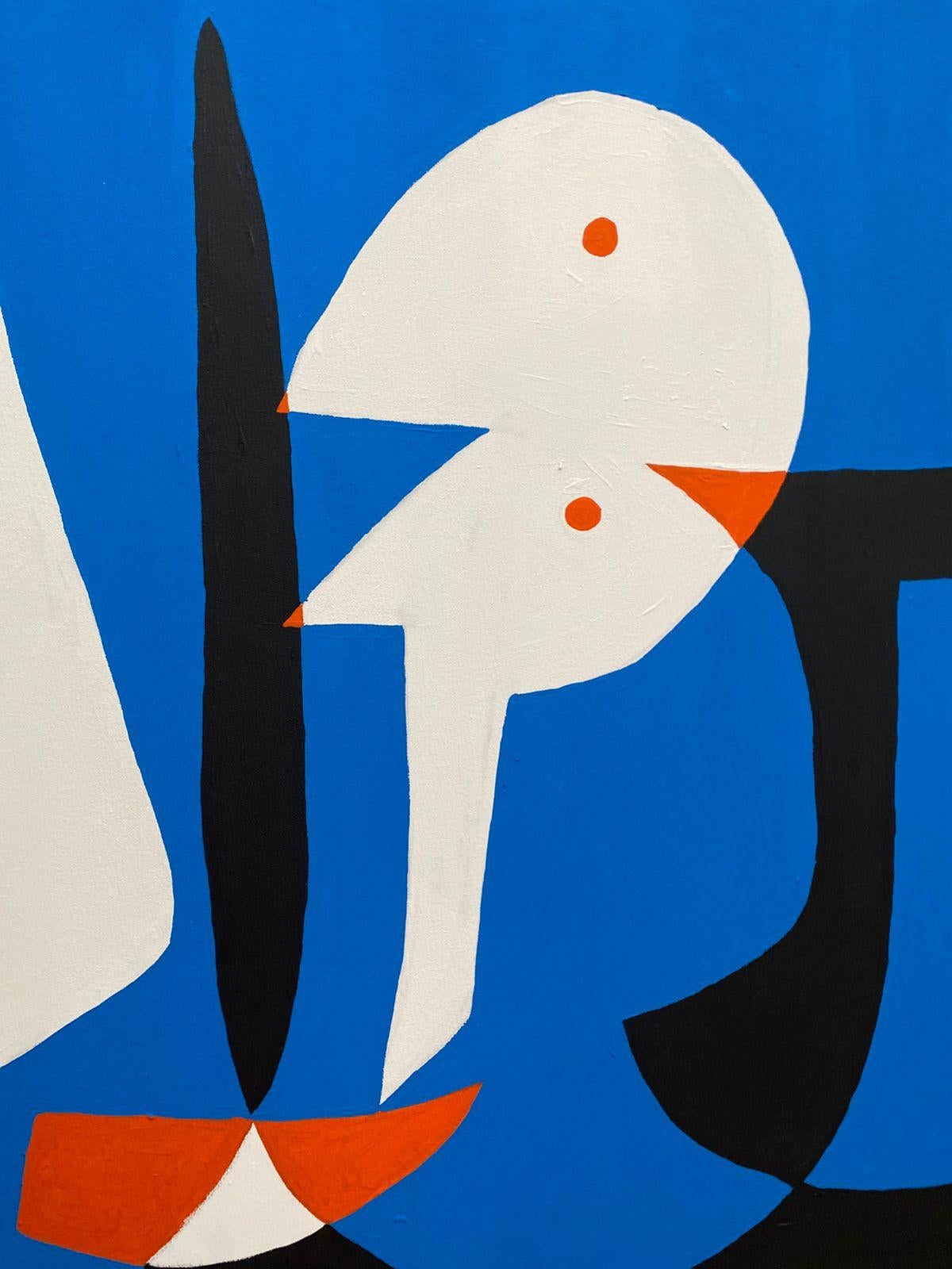 Composición en 4 Colores, Arte Contemporáneo, Pintura Abstracta, Siglo XXI en venta 3
