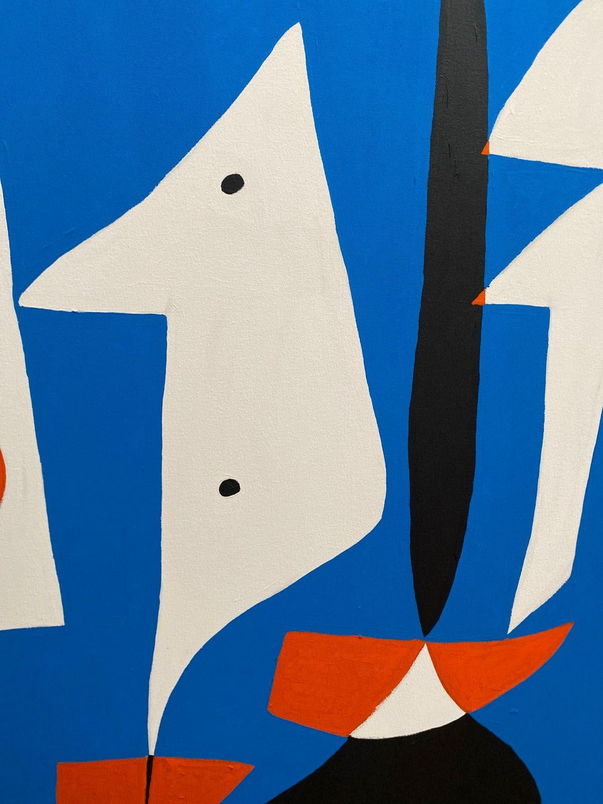 Composición en 4 Colores, Arte Contemporáneo, Pintura Abstracta, Siglo XXI en venta 4