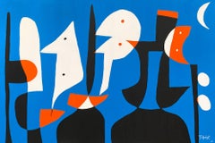 Composición en 4 Colores, Contemporary Art, Abstract Painting, 21st Century