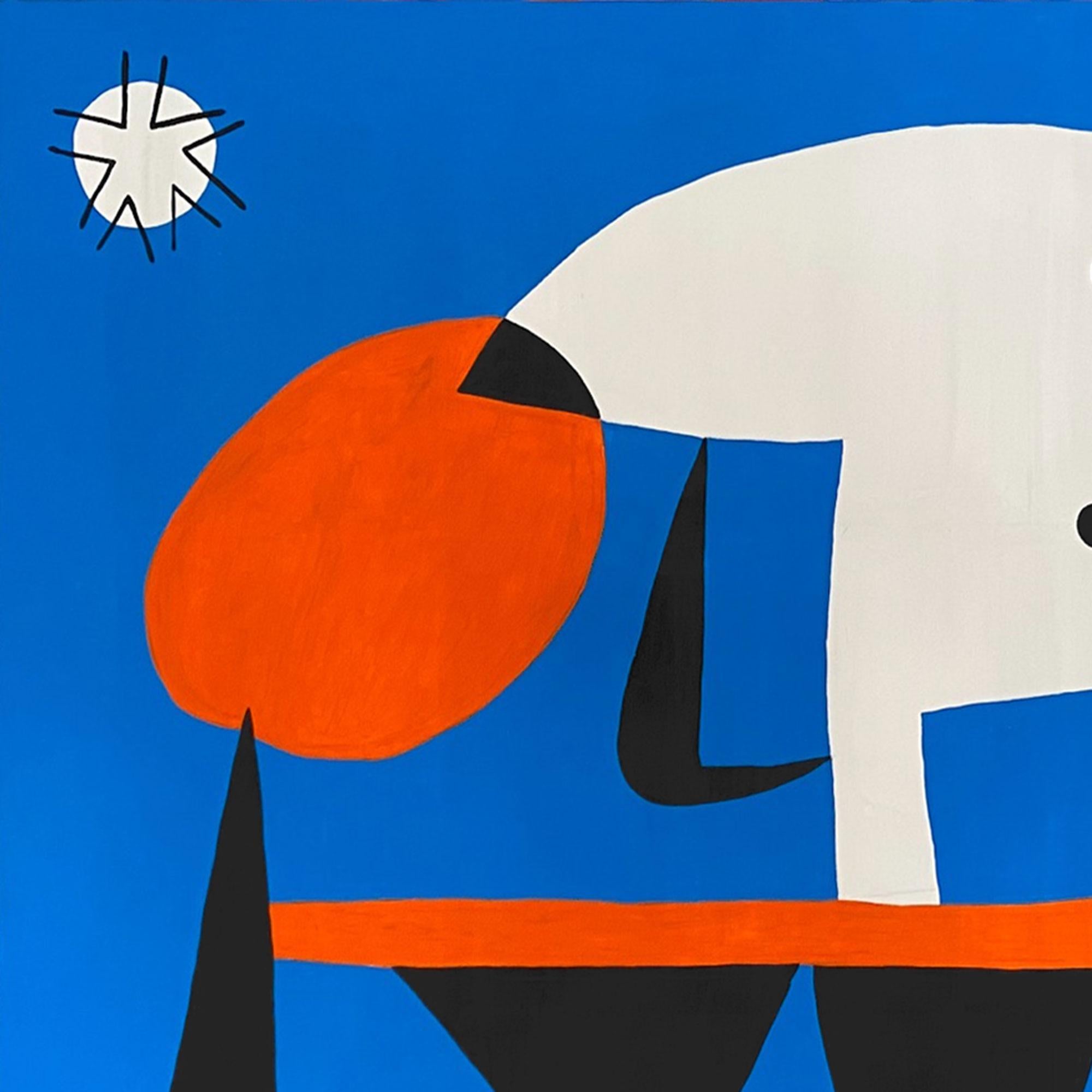 Composicion en Cuatro Colores, Arte contemporanea, Pittura astratta, 21° Secolo - Painting di Enrique Pichardo
