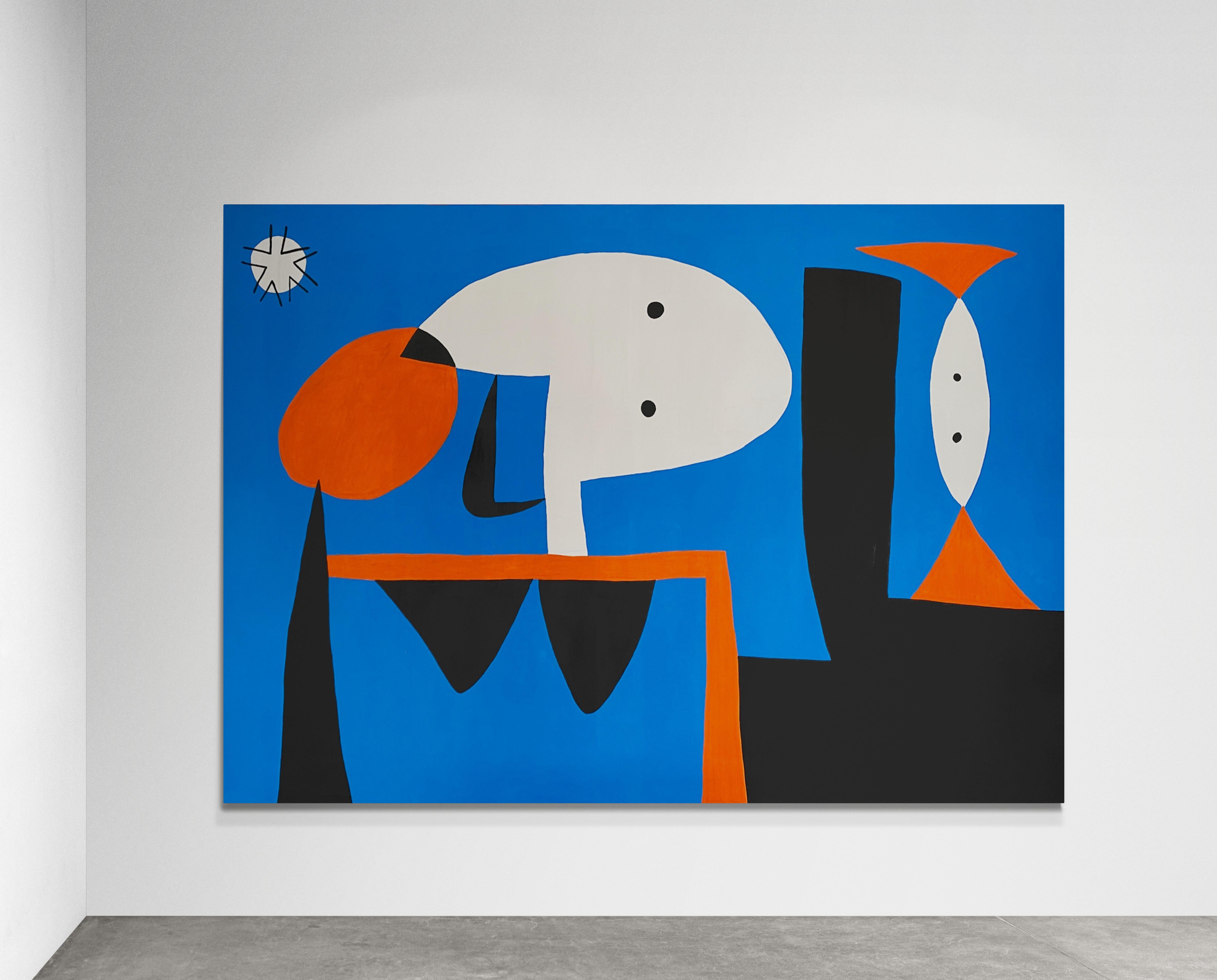 Composición en Cuatro Colores, Arte Contemporáneo, Pintura Abstracta, Siglo XXI - Painting de Enrique Pichardo