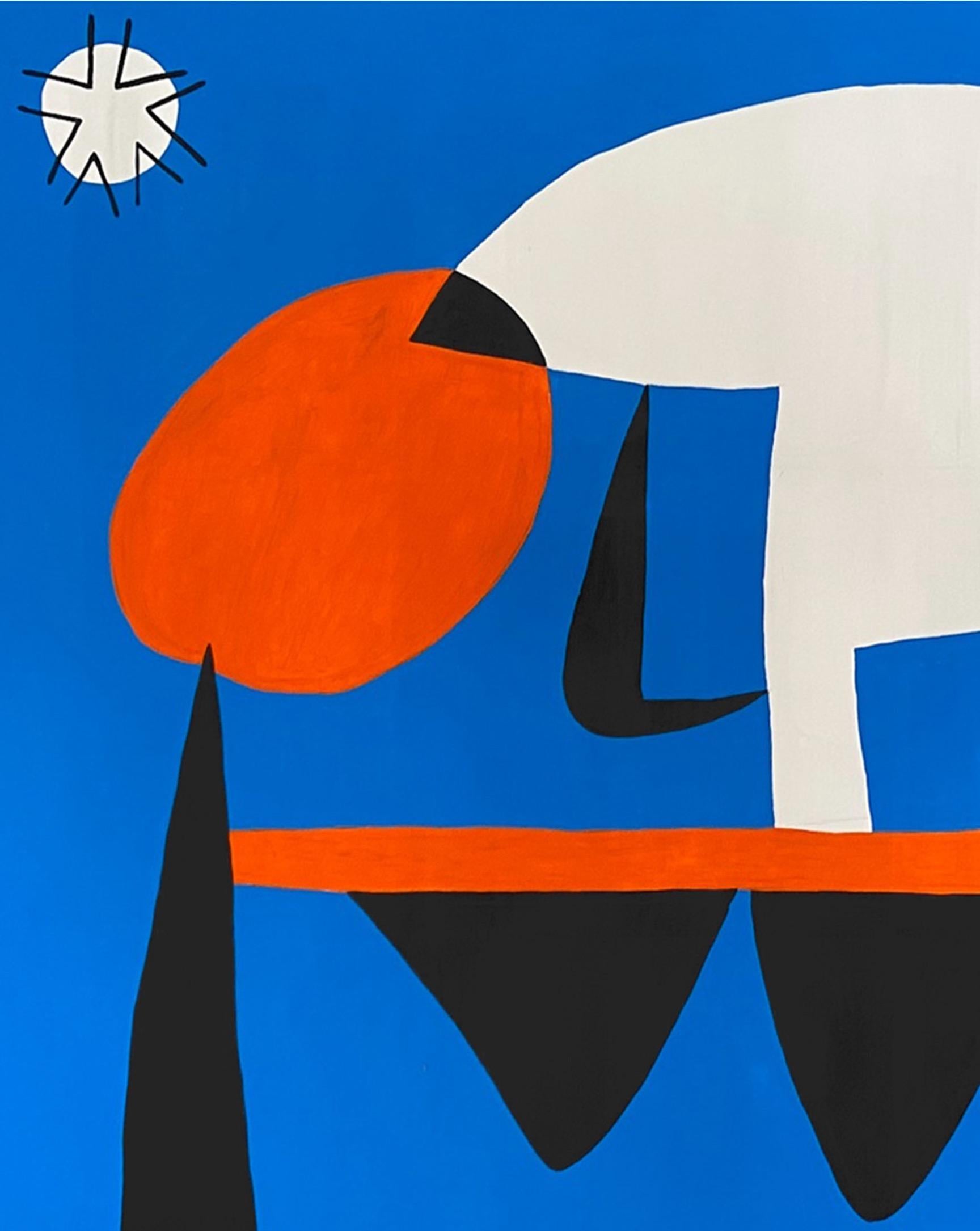 Composición en Cuatro Colores, Arte Contemporáneo, Pintura Abstracta, Siglo XXI en venta 3