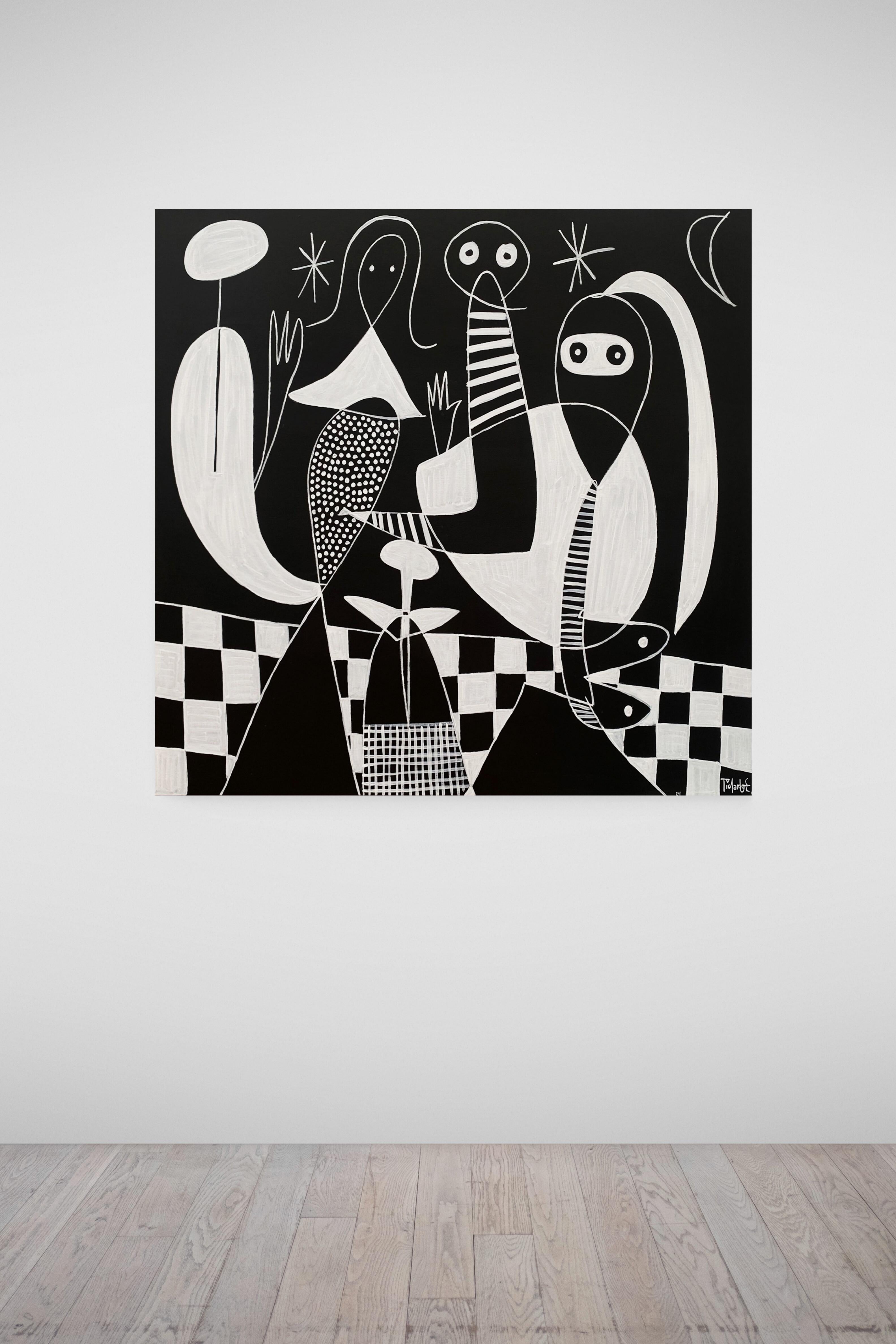 Composicion I, Arte contemporanea, Pittura astratta, 21° secolo - Painting di Enrique Pichardo