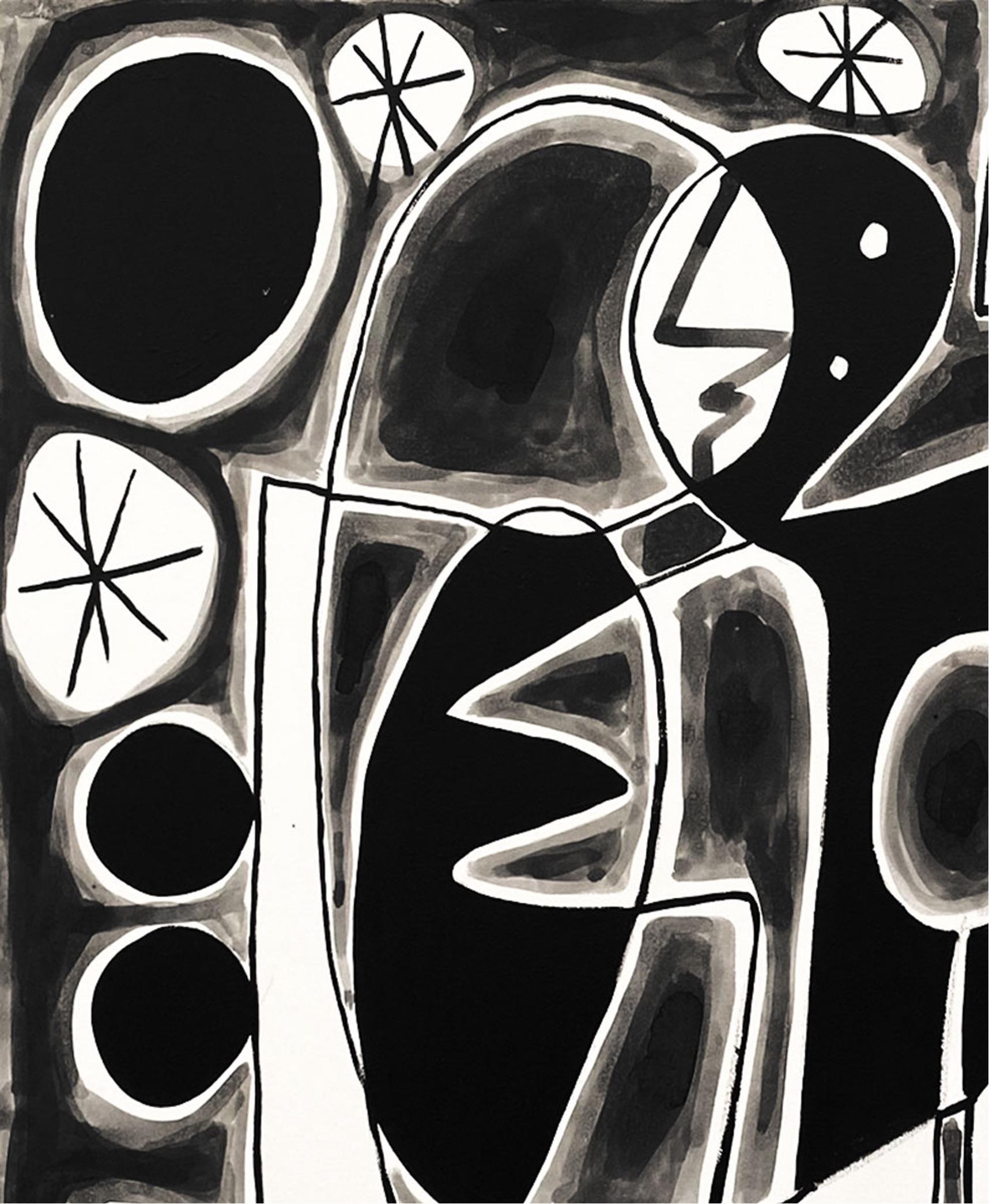 Composicion II, Arte contemporanea, Pittura astratta, 21° secolo - Painting Astratto di Enrique Pichardo