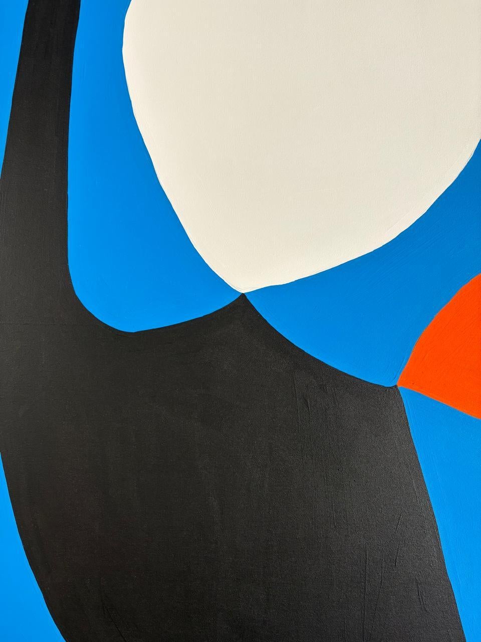 Mujer Con Sombrilla, Arte contemporanea, Pittura astratta, 21° secolo in vendita 1