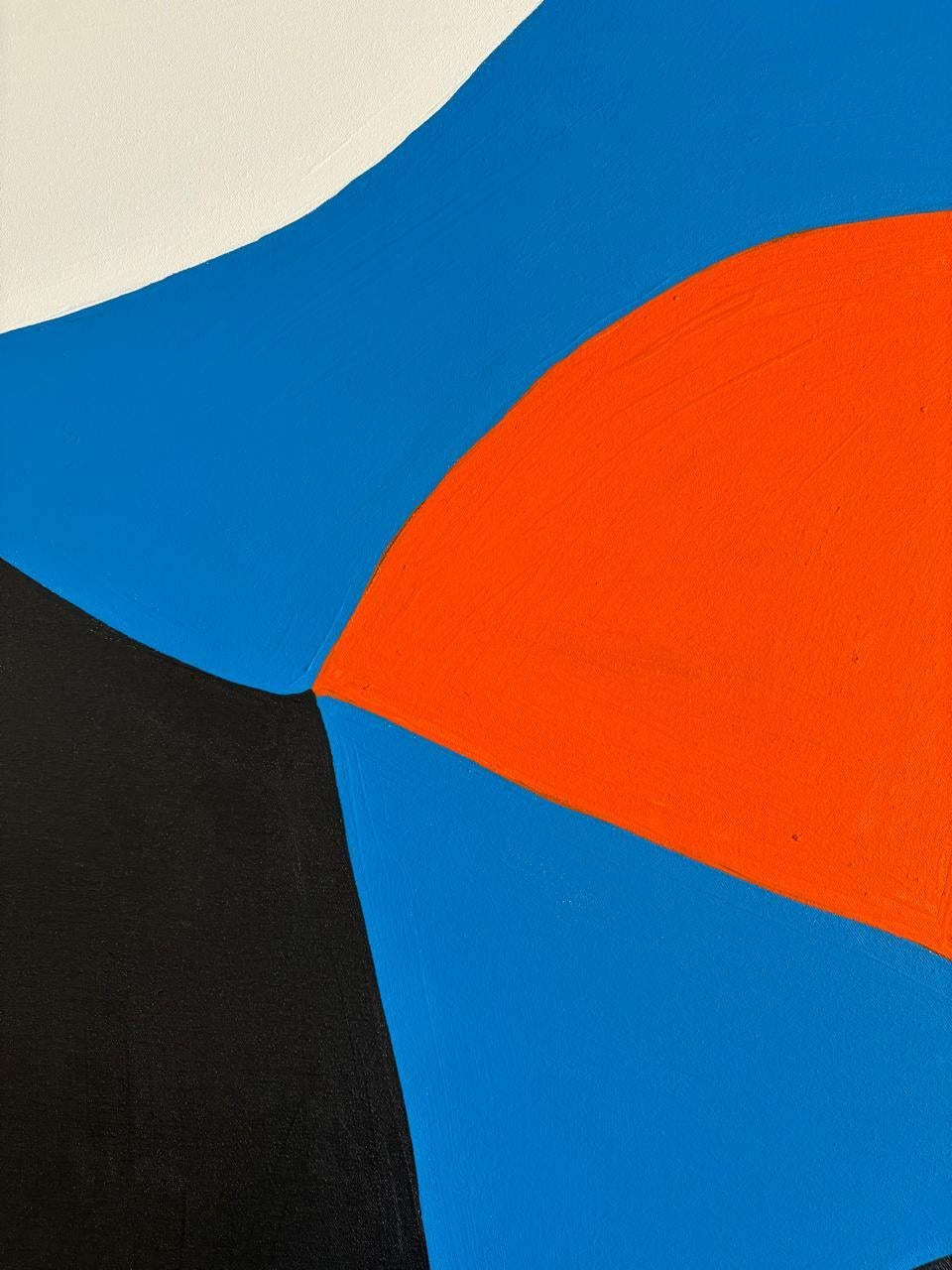 Mujer Con Sombrilla, Arte contemporanea, Pittura astratta, 21° secolo in vendita 2