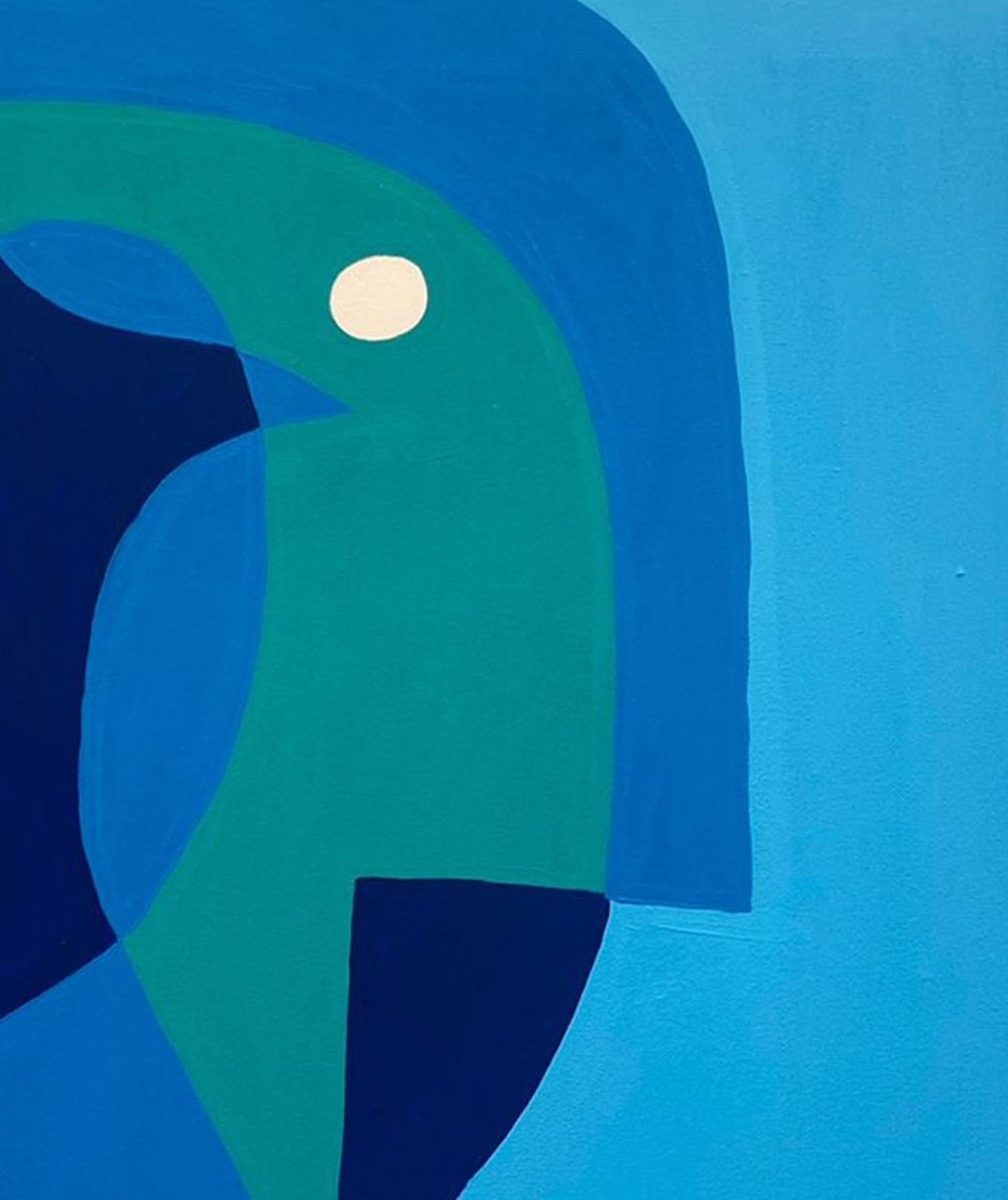 Cuerpo Azul, Contemporary Art, Abstract Painting, 21st Century 3