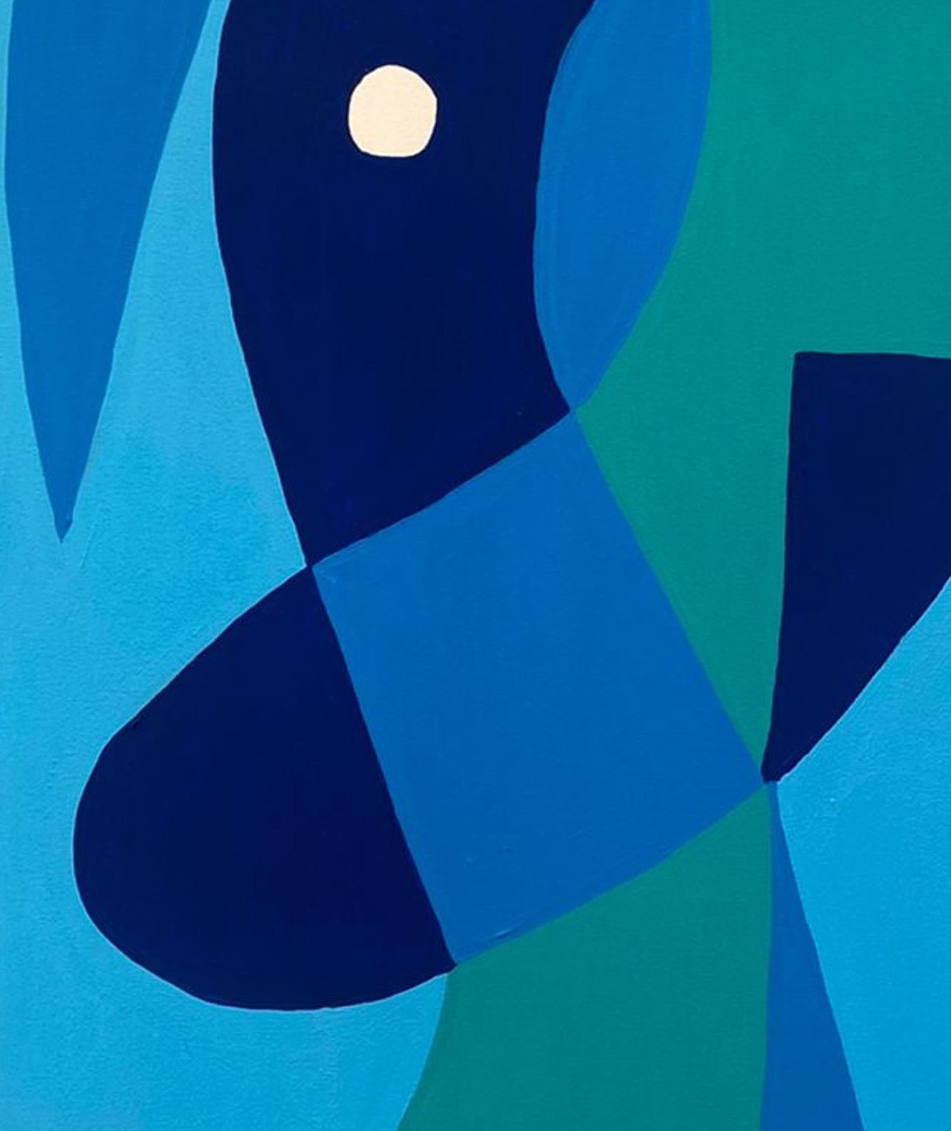 Cuerpo Azul, Contemporary Art, Abstract Painting, 21st Century 4