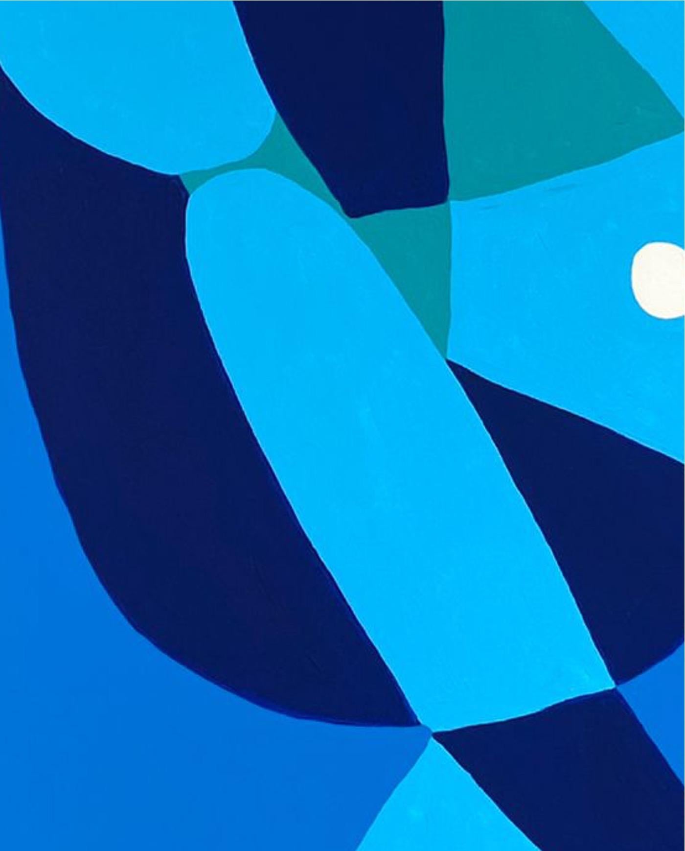 Cuerpo Escueto Azul, Contemporary Art, Abstract Painting, 21st Century 3