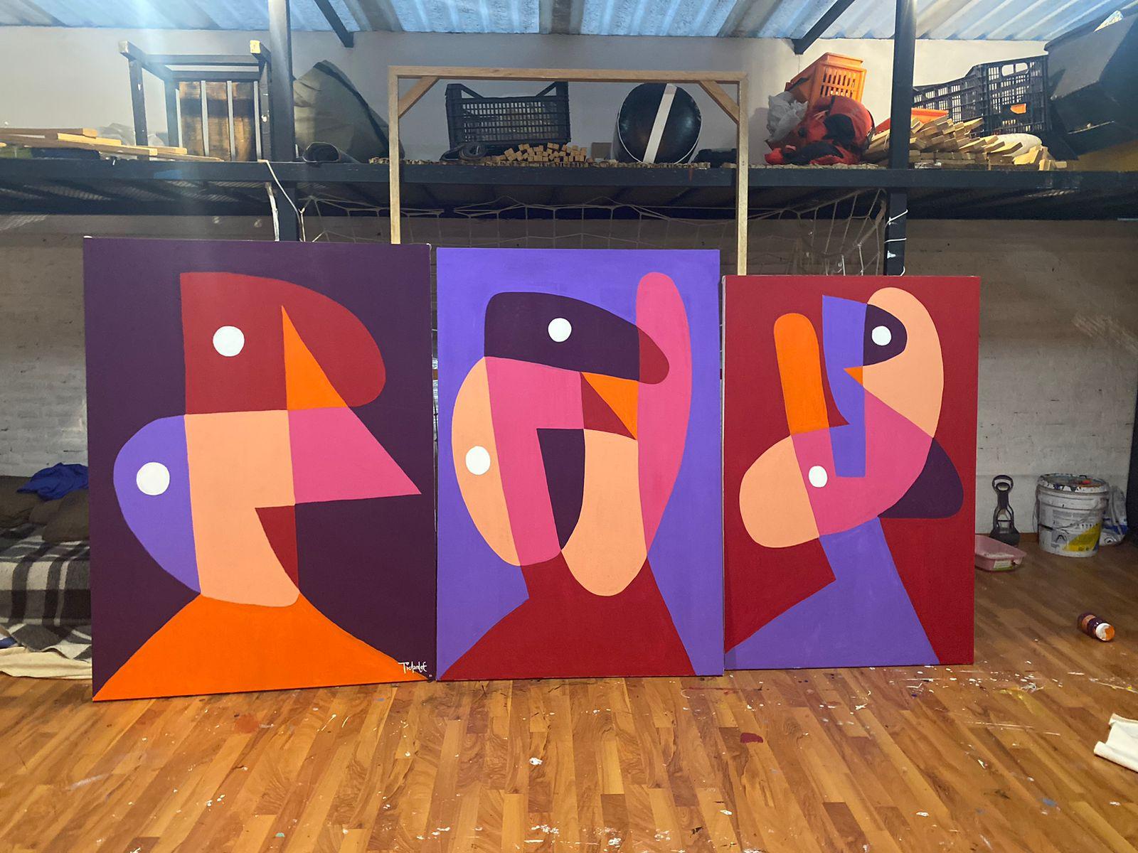 Cuerpo III, Arte contemporanea, Pittura astratta, 21° secolo 2