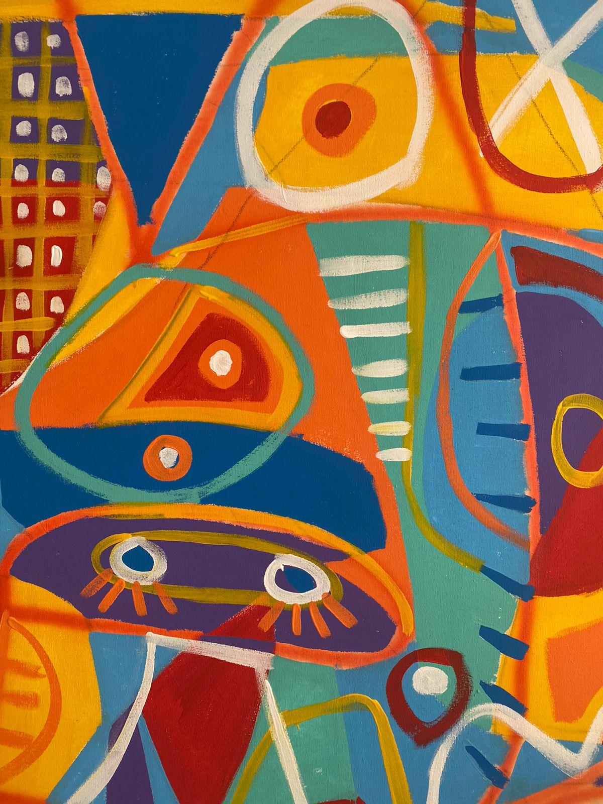 Día Libre, Arte contemporanea, Pittura astratta, 21° secolo 2