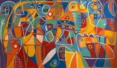 Día Libre, Arte contemporanea, Pittura astratta, 21° secolo
