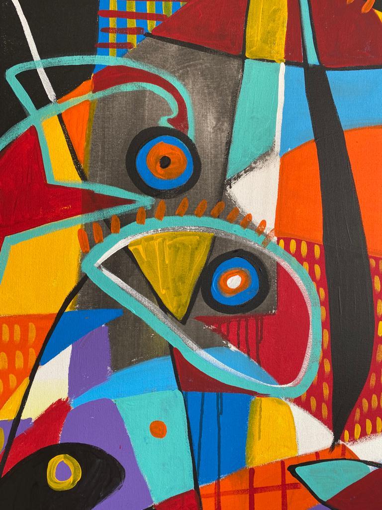 El Gozo de la Tribu, Contemporary Art, Abstract Painting, 21st Century For Sale 2
