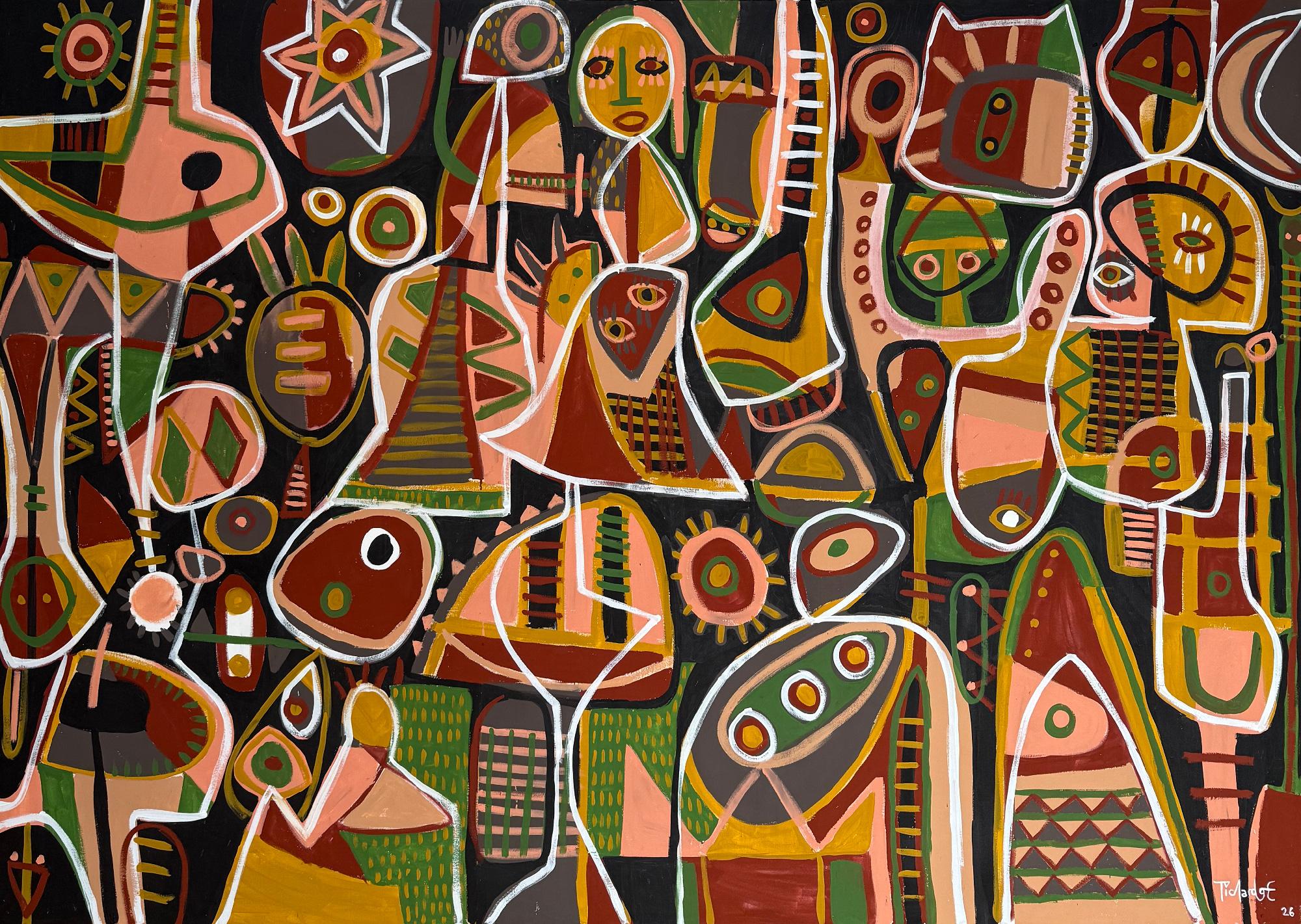 El Sonido Interno, Arte contemporáneo, Pintura abstracta, Siglo XXI