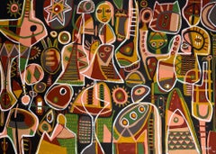 El Sonido Interno, Contemporary Art, Abstract Painting, 21st Century