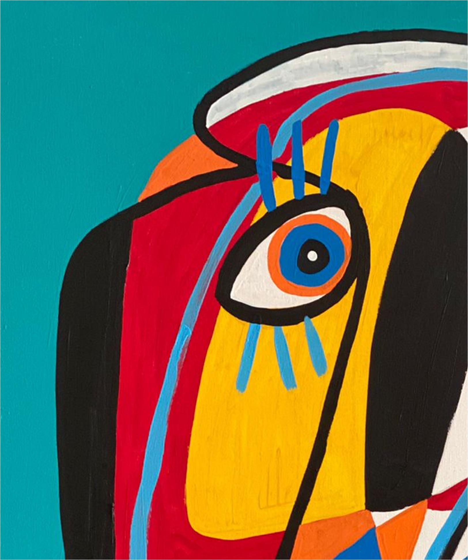 contemporary art face