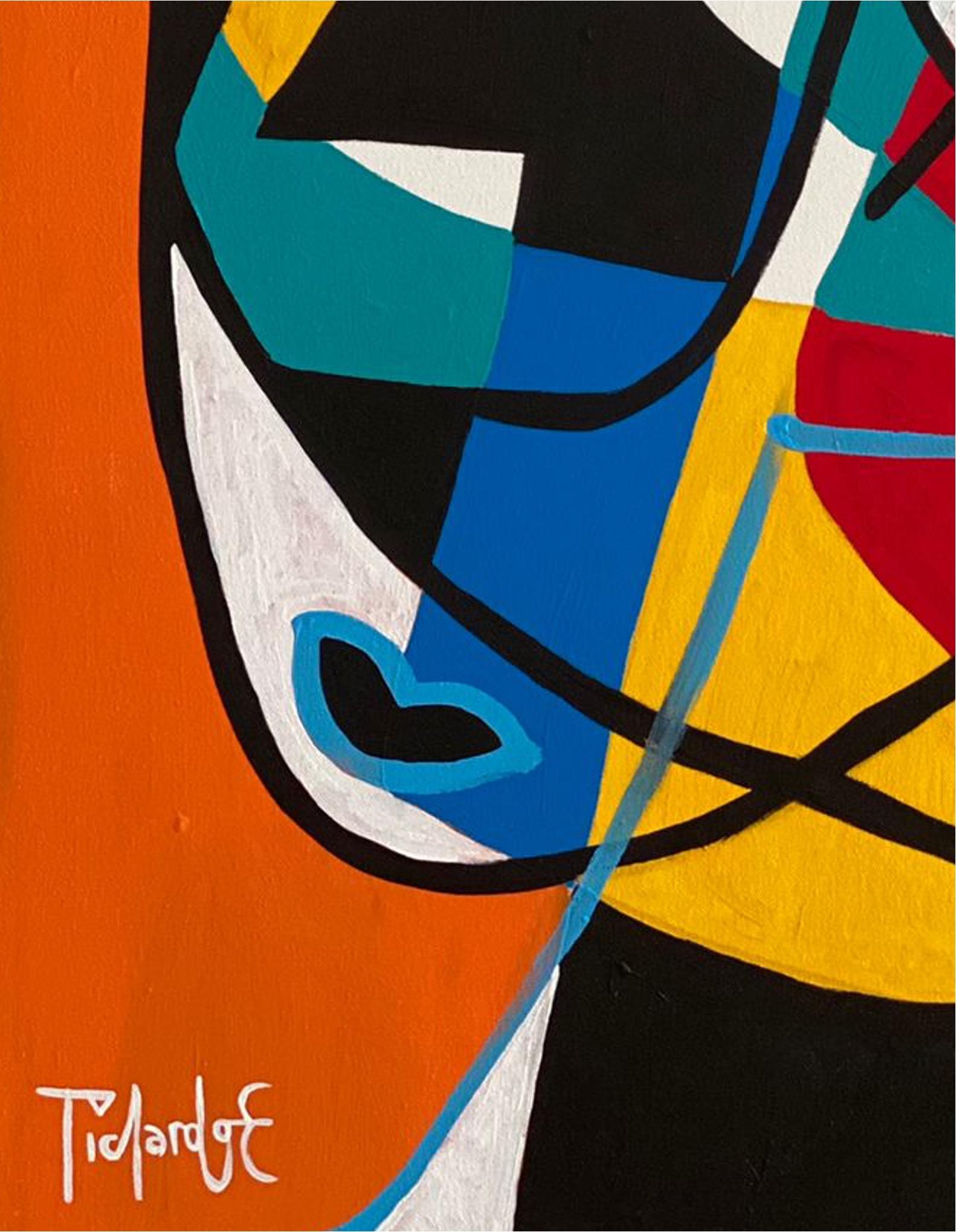 Face V, Contemporary Art, Abstract Painting, 21st Century 1