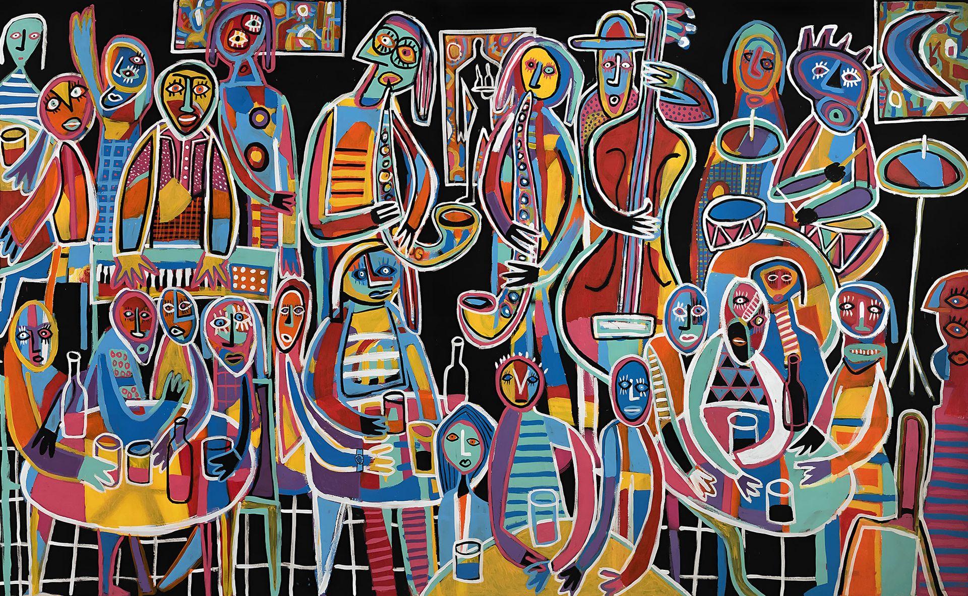 Flow, Zeitgenössische Kunst, Abstrakte Malerei, 21. Jahrhundert