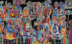 Flow, Contemporary Art, Abstract Painting, 21st Century
