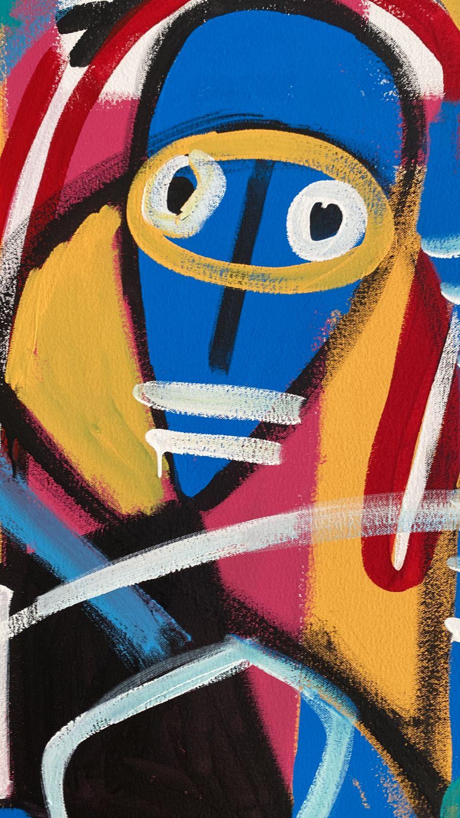 Ritmo funky, Arte contemporanea, Pittura astratta, 21° secolo 2