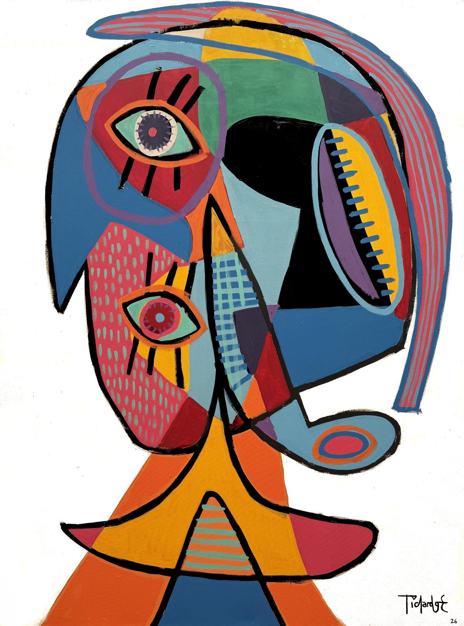 Guerrero Blanco, Arte contemporanea, Pittura astratta, XXI secolo