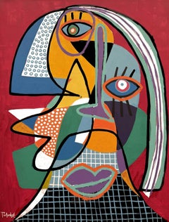 Guerrero Rojo, Contemporary Art, Abstract Painting, 21st Century