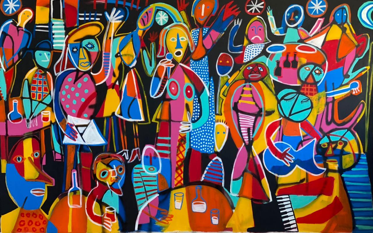 Contemporary Art, Abstract Painting
Acrylic on canvas
190x310cm
Signed 
Ships rolled up


About the artist
Enrique Pichardo (Mexico City, 1973) graduated from Escuela Nacional de Pintura, Escultura y Grabado (ENPEG) “La Esmeralda”. As a Mexican