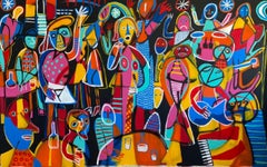 Huateque, Contemporary Art, Abstract Painting, 21st Century