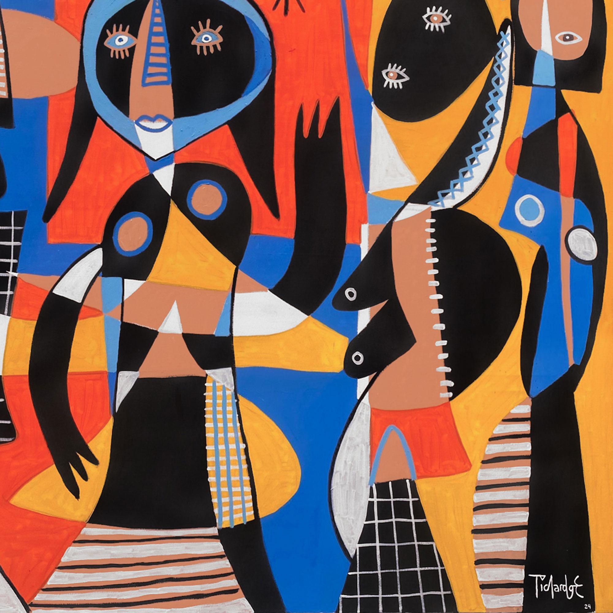 La Bienvenida, Arte contemporanea, Pittura astratta, 21° secolo in vendita 3