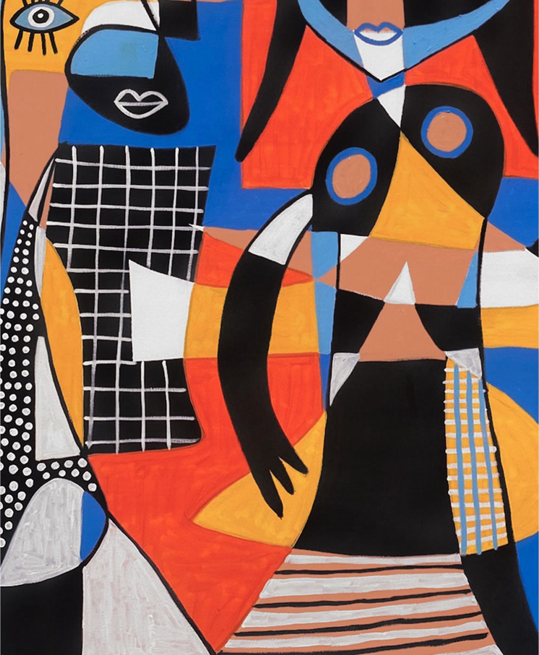 La Bienvenida, Arte contemporanea, Pittura astratta, 21° secolo in vendita 2