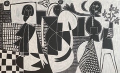 La Florista, Contemporary Art, Abstract Painting, 21st Century