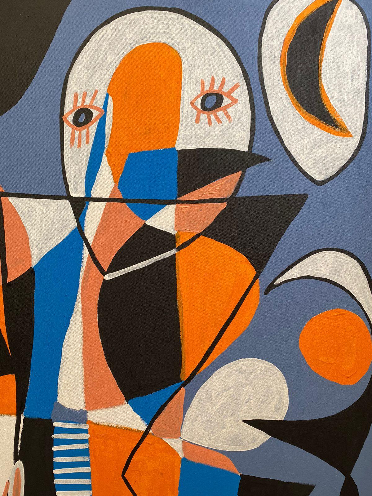 Legione, Arte contemporanea, Pittura astratta, 21° secolo - Painting Astratto di Enrique Pichardo