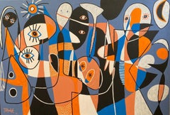 Retro Legion, Contemporary Art, Abstract Painting, 21st Century