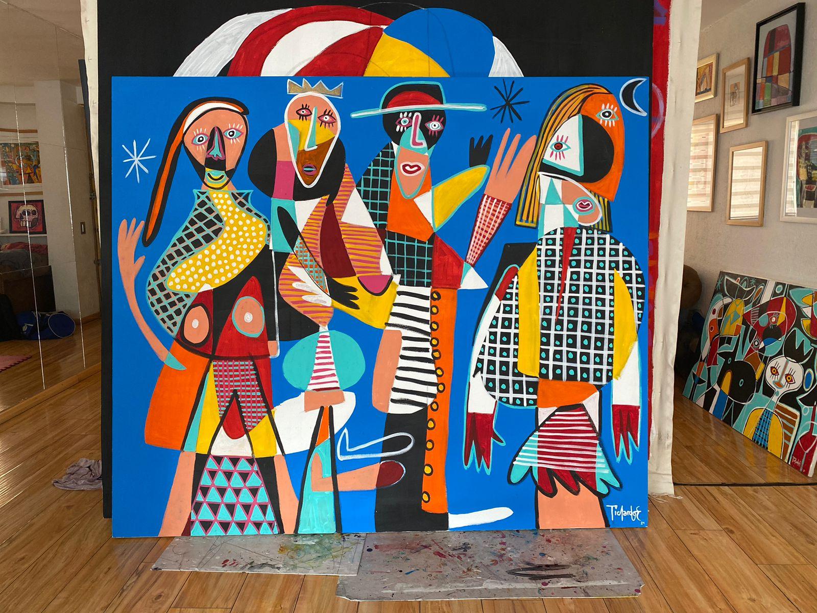 Los Parientes Raros, Arte contemporanea, Pittura astratta, 21° secolo 6