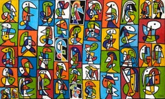 Mosaico de Colores, Arte contemporanea, Pittura astratta, 21° secolo