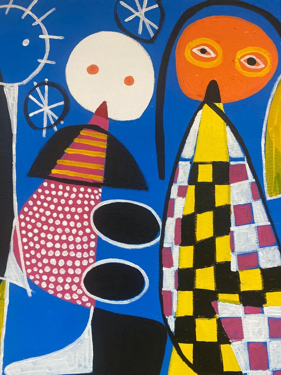 Multitud, Contemporary Art, Abstract Painting, 21st Century For Sale 3