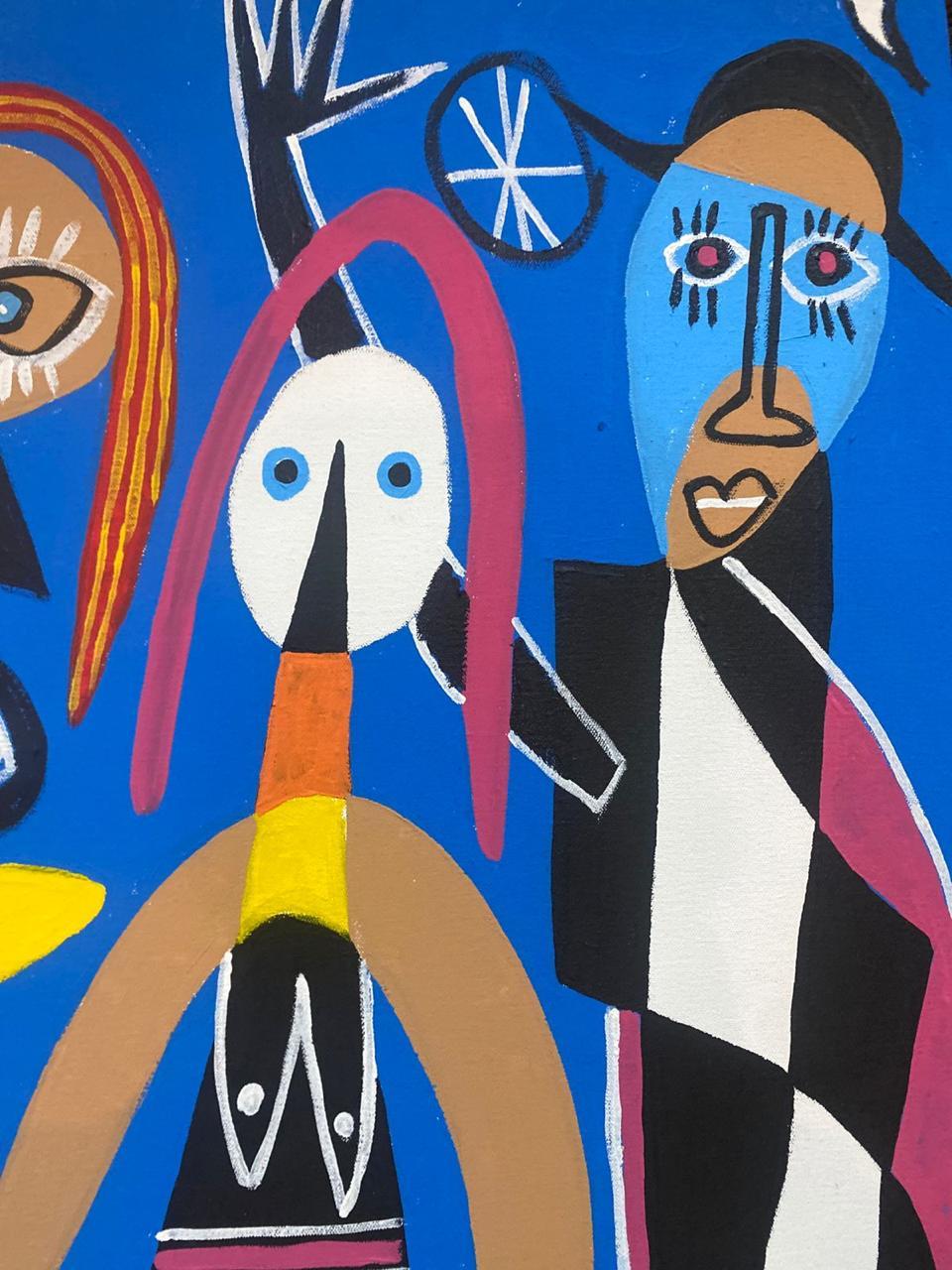 Multitud, Contemporary Art, Abstract Painting, 21st Century For Sale 5