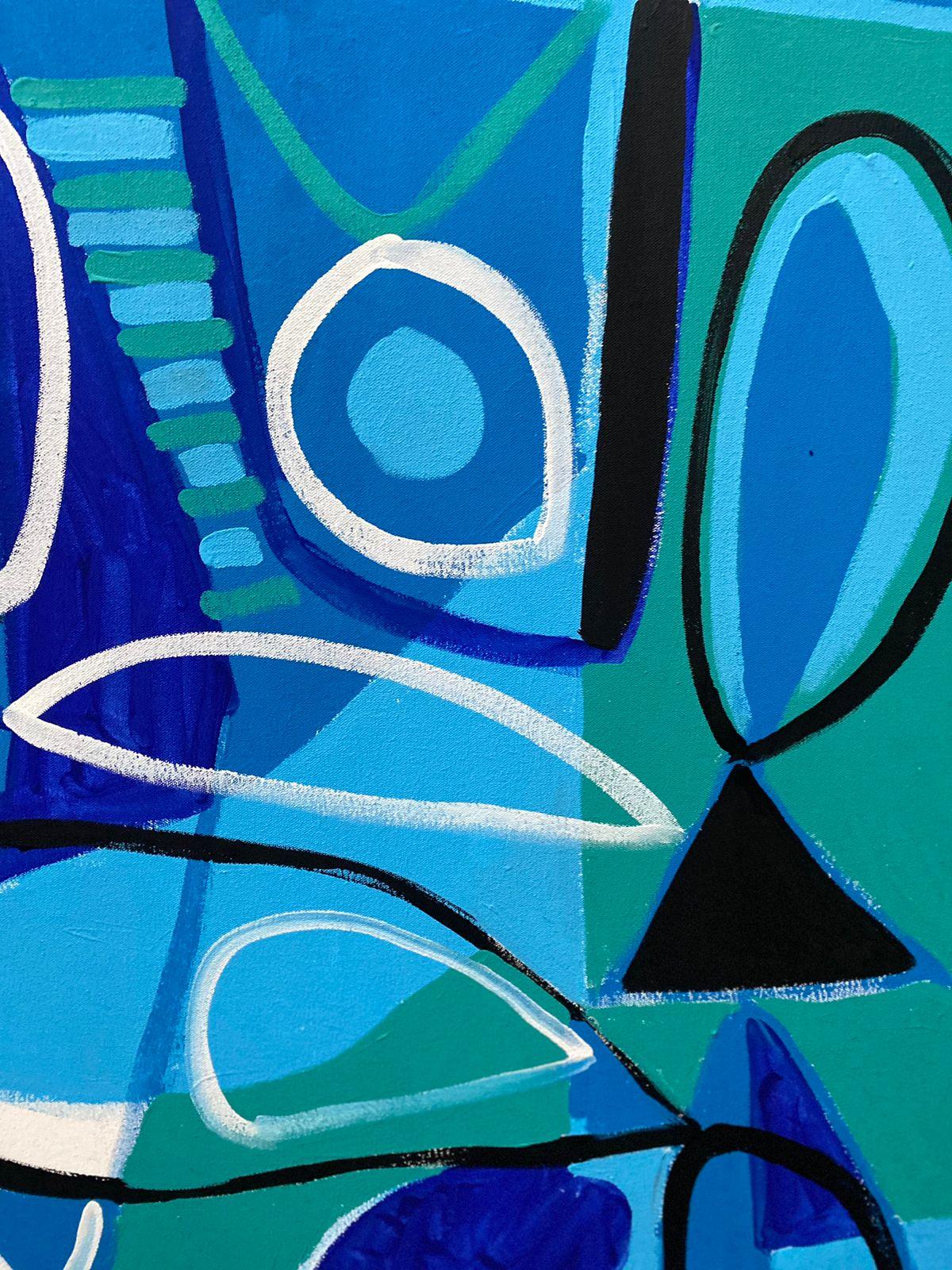 My Blues, Arte contemporanea, Pittura astratta, 21° secolo 3