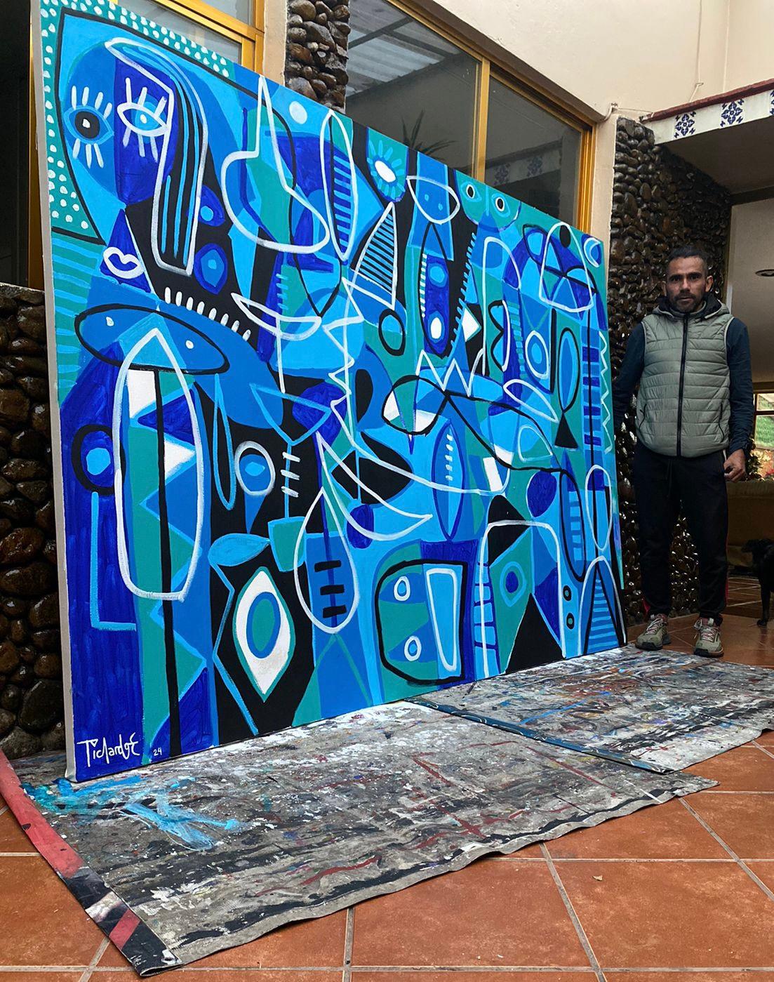 My Blues, Arte contemporanea, Pittura astratta, 21° secolo 5
