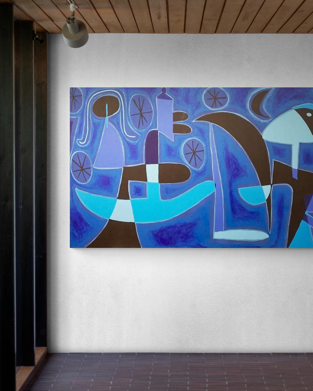 Nocturno, Arte contemporanea, Pittura astratta, 21° secolo 1