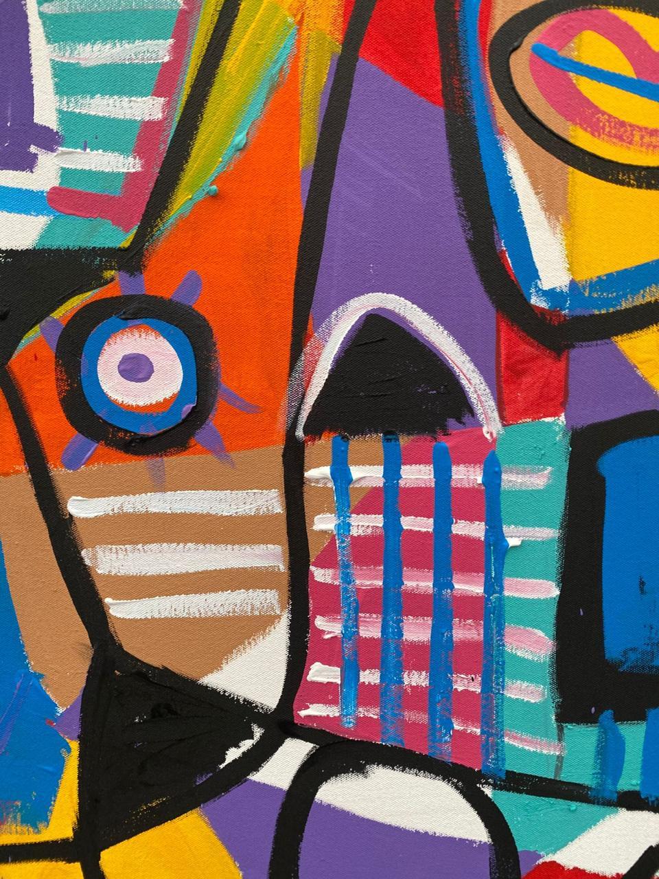 Psicodélico, Contemporary Art, Abstract Painting, 21st Century For Sale 6