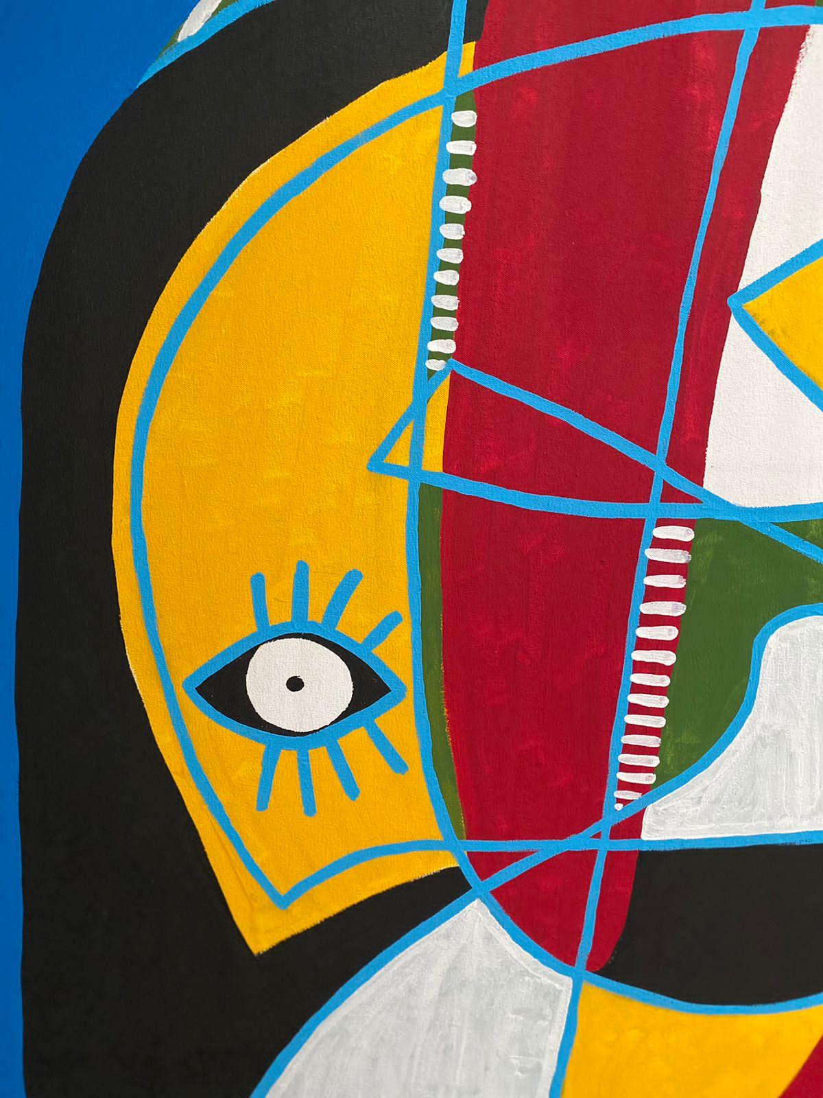 Retrato, Contemporary Art, Abstract Painting, 21st Century 1