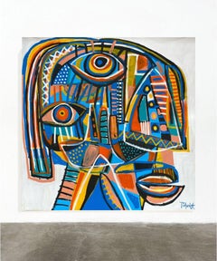 Retrato, Contemporary Art, Abstract Painting, 21st Century