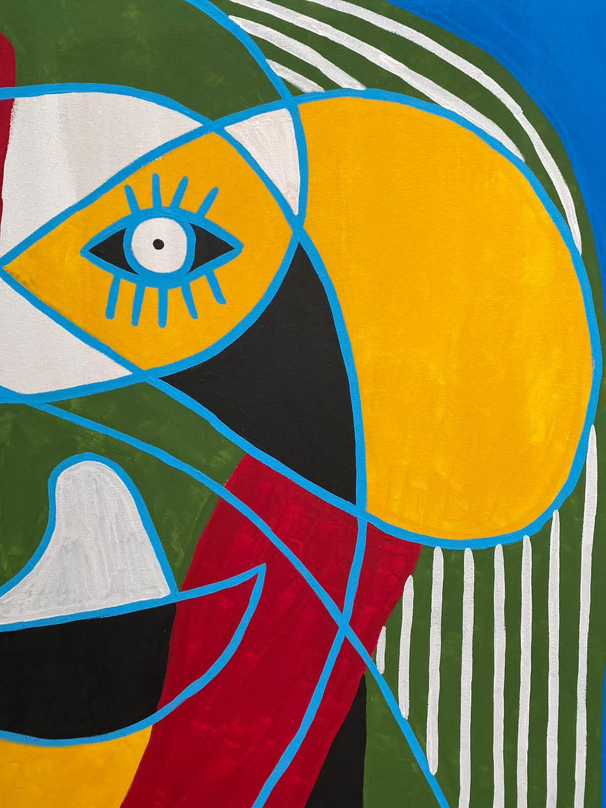 Retrato, Contemporary Art, Abstract Painting, 21st Century 4