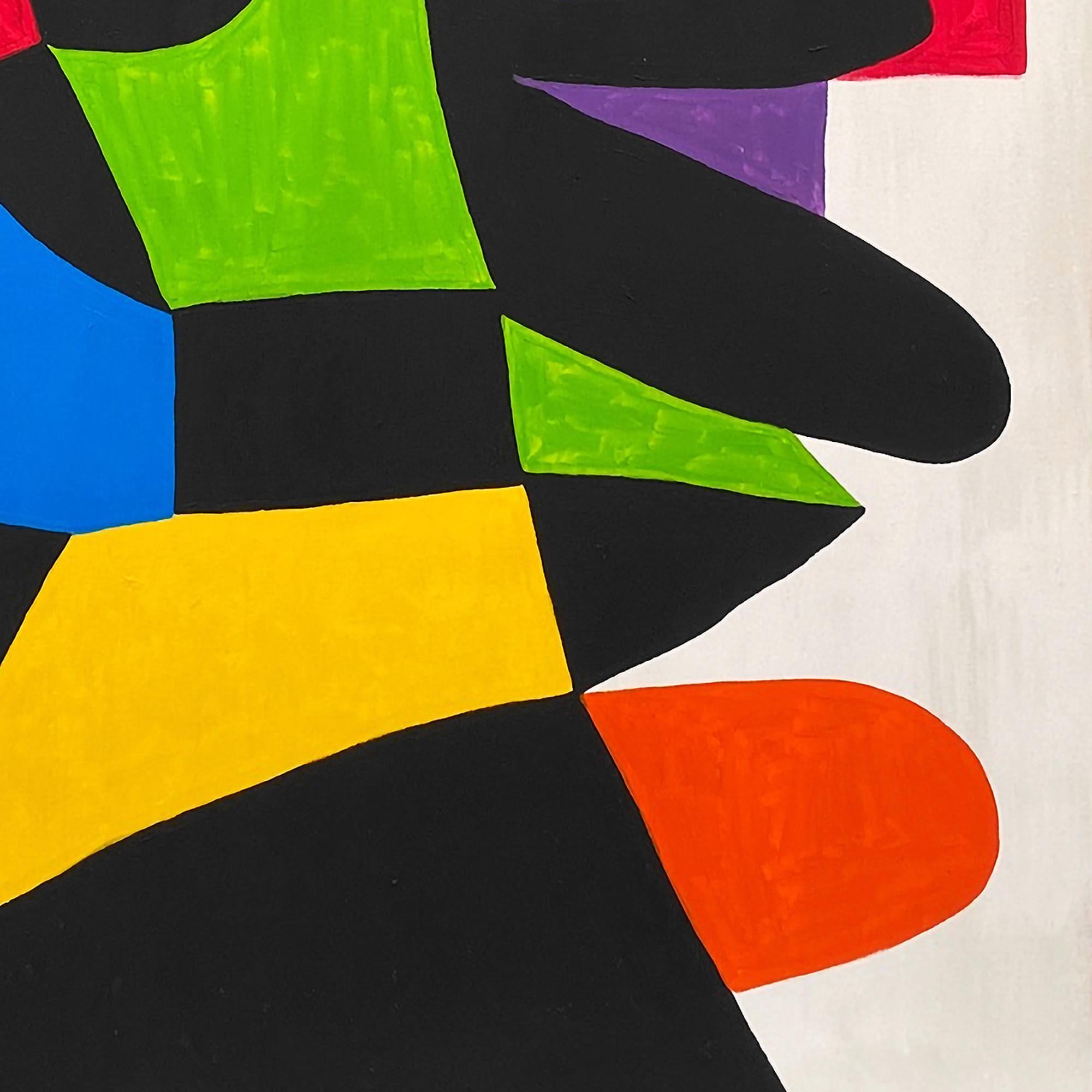 Retrato en Fondo Blanco, Arte contemporanea, Pittura astratta, 21° secolo - Painting Astratto di Enrique Pichardo