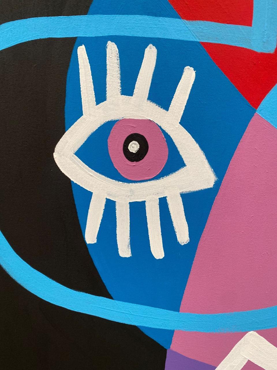 Art contemporain, peinture abstraite
Acrylique sur toile
152 x 122 cm 
Signé

A propos de l'artiste
Enrique Pichardo (Mexico, 1973) est diplômé de l'Escuela Nacional de Pintura, Escultura y Grabado (ENPEG) 