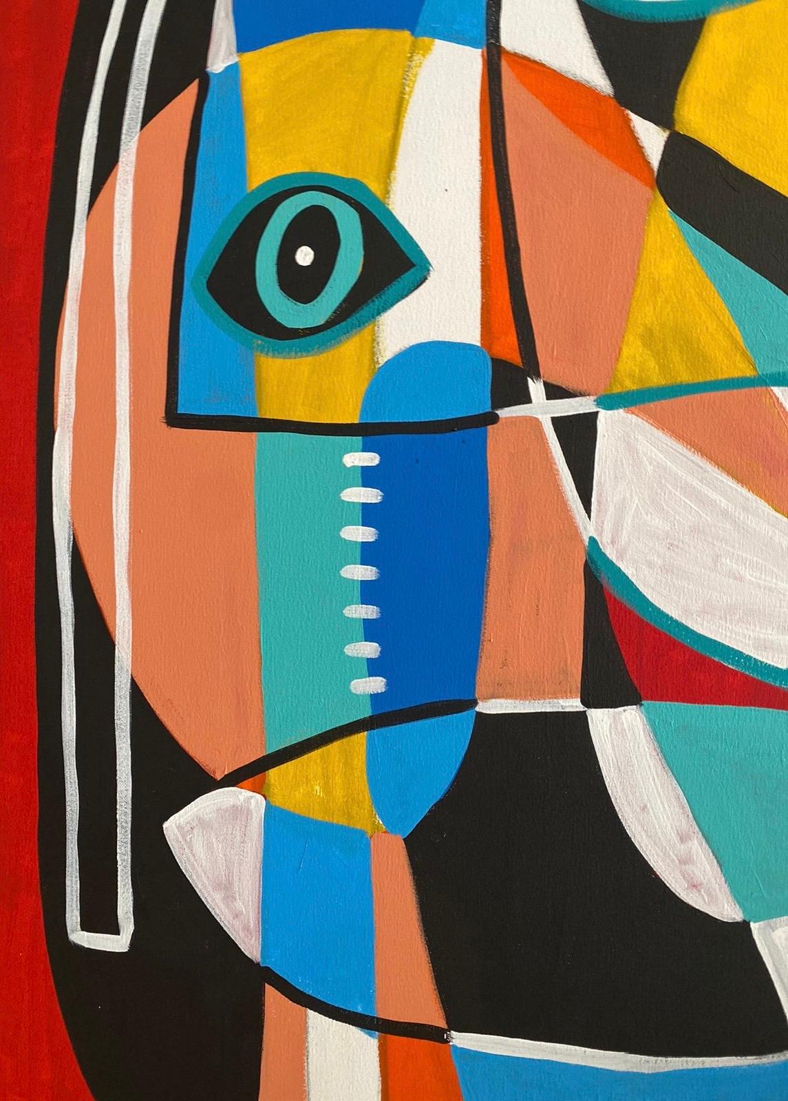 Retrato en Rojo, Arte contemporanea, Pittura astratta, 21° secolo 1
